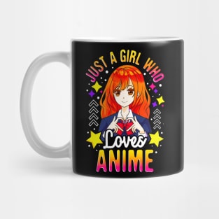 Just A Girl Who Loves Anime Mug